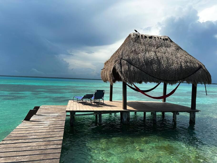 Luigi'S Glamping Leilighet Bacalar Eksteriør bilde