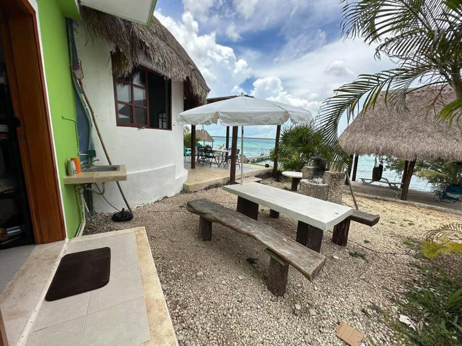 Luigi'S Glamping Leilighet Bacalar Eksteriør bilde