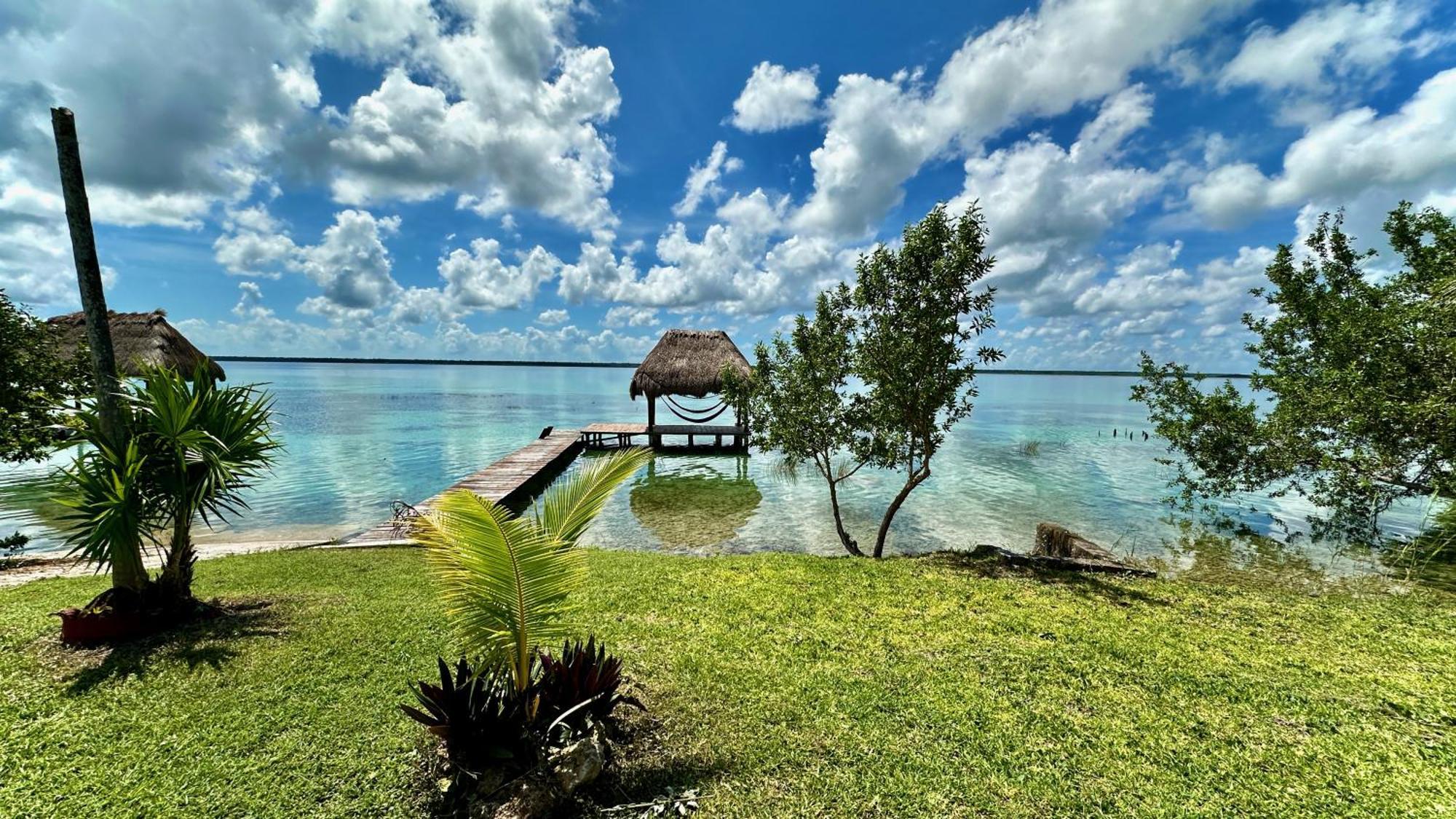 Luigi'S Glamping Leilighet Bacalar Eksteriør bilde