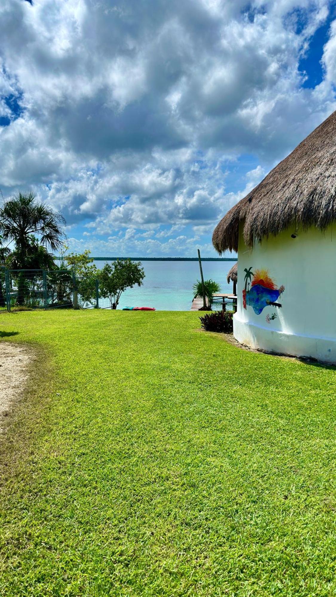 Luigi'S Glamping Leilighet Bacalar Eksteriør bilde